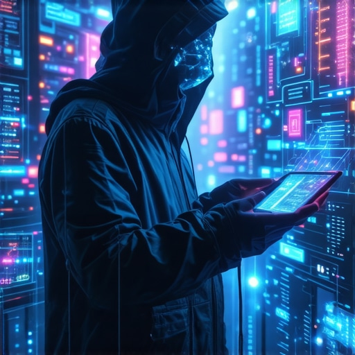 Quantum and AI-Driven Cybersecurity in 2025 Futuristic cybersecurity network with AI and quantum computing visuals