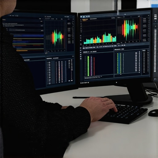 Technical expert setting up hardware monitoring tools on a computer to ensure system reliability.
