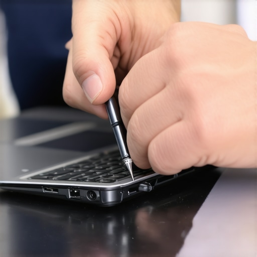How to fix a laptop hinge that is ripping the screen frame