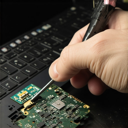How to fix a stuck laptop power button for under ten dollars