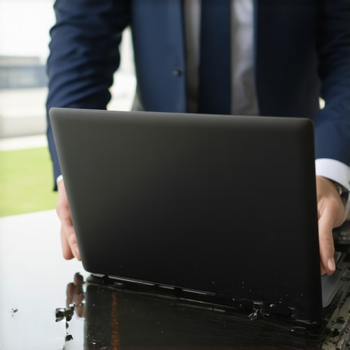 3 Moves to Take Immediately After You Spill Water on Your Business Laptop