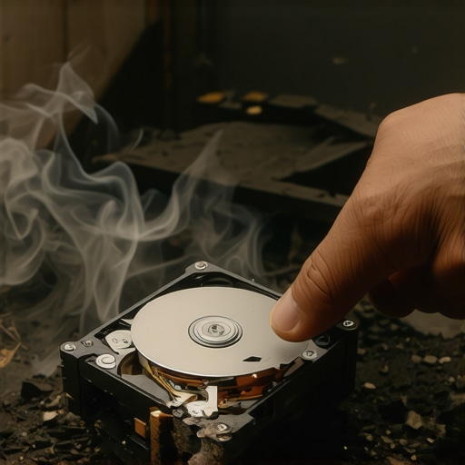 How to rescue files from a hard drive after a house fire