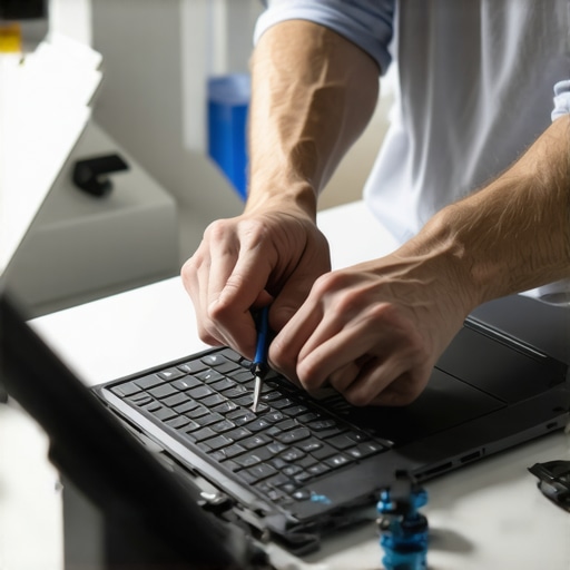 How to replace a glue-in laptop screen without cracking it