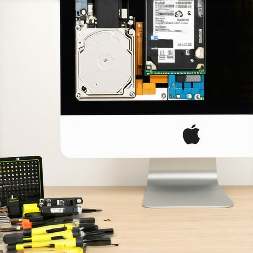 How to swap a mechanical drive for an SSD in an old office iMac