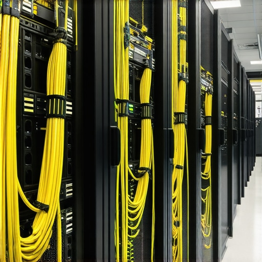 The best way to organize server rack cables for better airflow