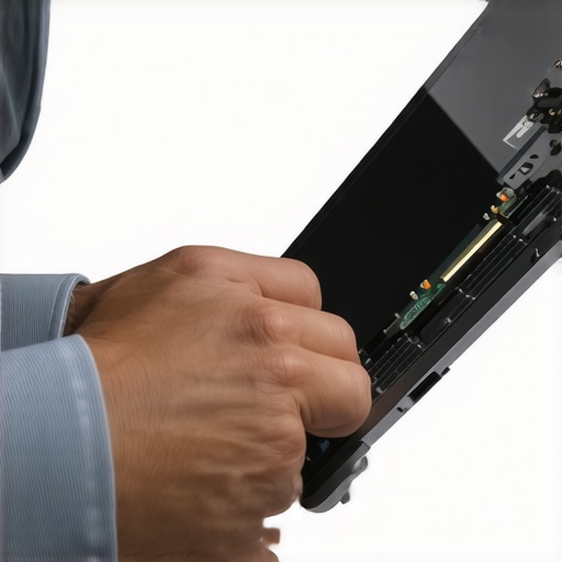 The fix for a laptop screen that only works when halfway closed