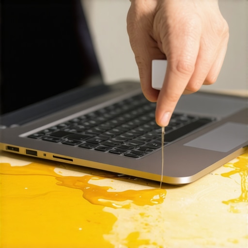 The move that saves your laptop from a short circuit after a spill