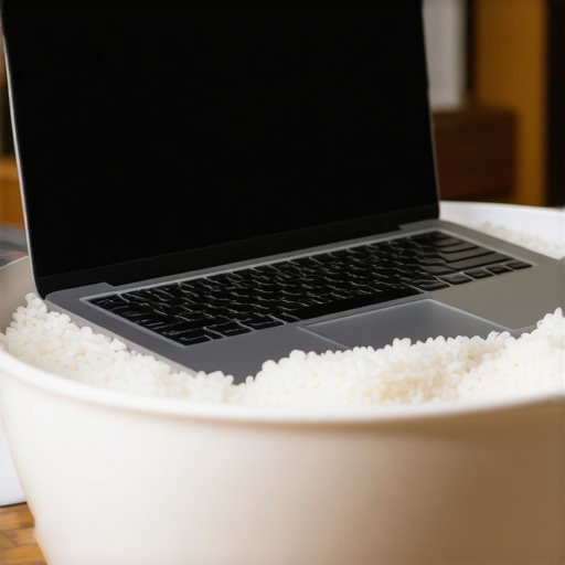The truth about using rice to fix a wet laptop