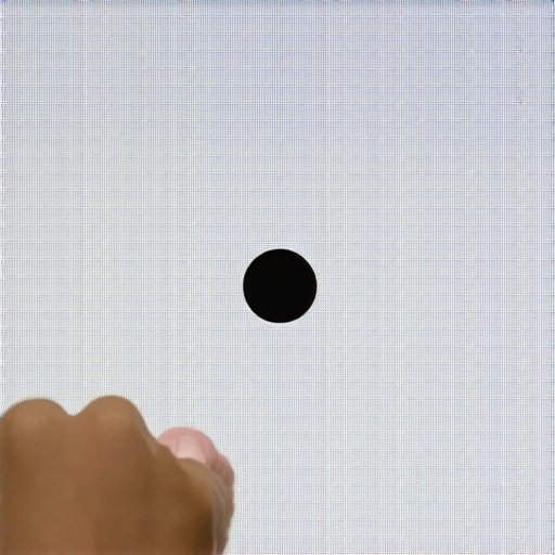Why your laptop screen has a circle of dead pixels after a pinch