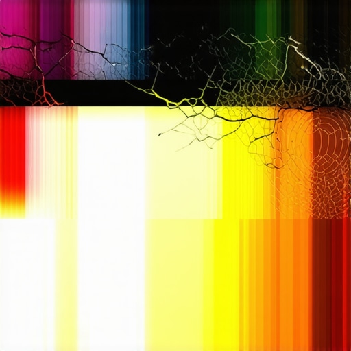 Why your laptop screen is showing strange colors after a drop