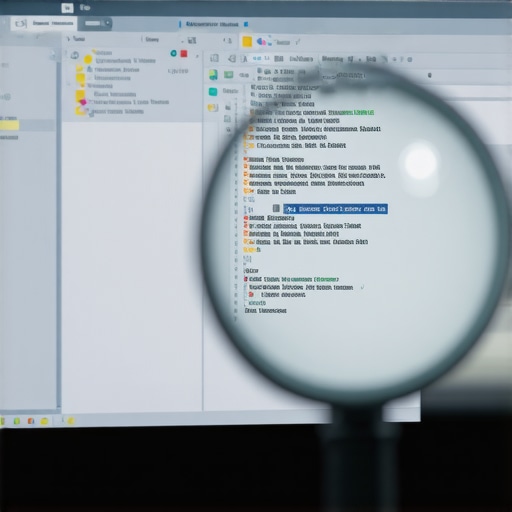 Close-up of the Windows Registry Editor being searched for malware entries.