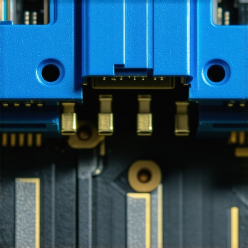 Macro view of bent metal pins inside a damaged USB port causing a short circuit