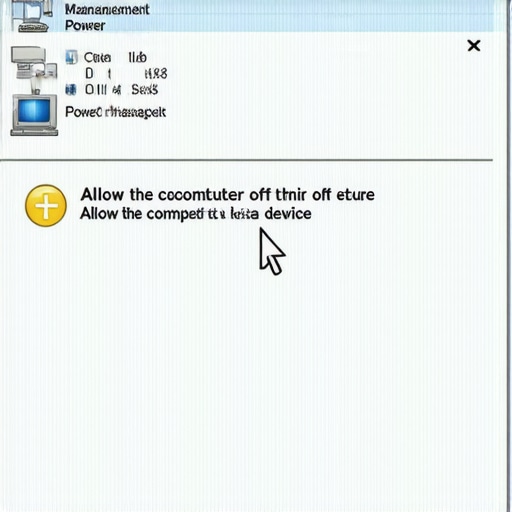 Windows Device Manager network adapter power management settings being adjusted for better NAS stability.