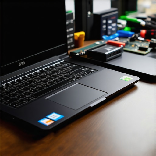 Professional data recovery tools on a repair workbench