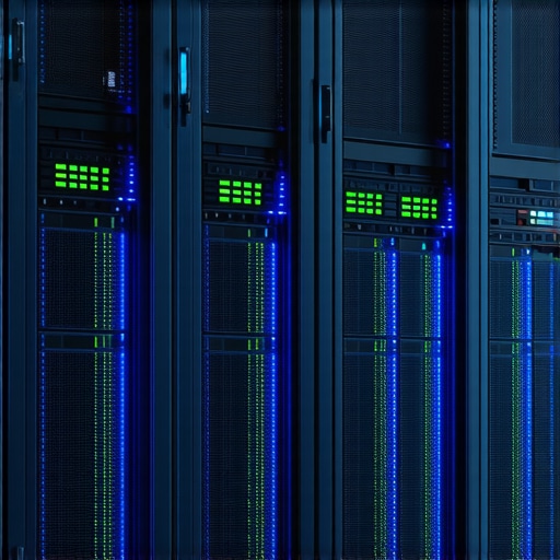 Professional hardware firewall in a secure server rack