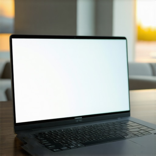 How to fix a blurry screen on a high-end laptop