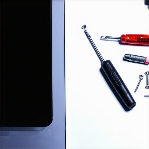 How to fix a laptop screen that has a faint red glow around the edges