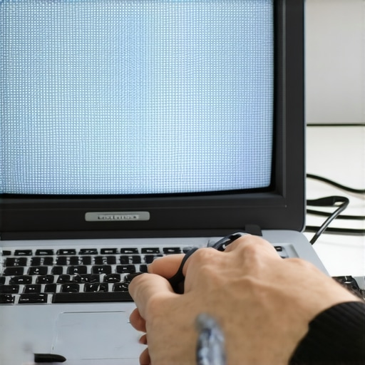 How to fix a laptop screen that shows static like an old TV
