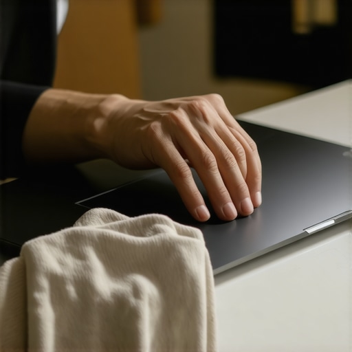 How to fix a laptop touchpad that has become erratic and jumpy