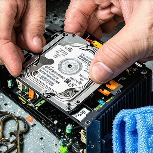 How to recover critical documents from a water-damaged desktop tower