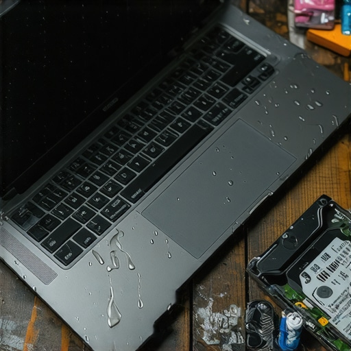 How to recover data from a laptop that was dropped in water
