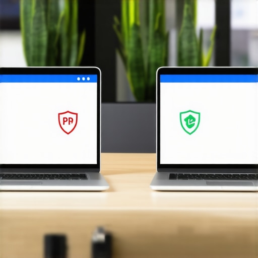 Comparison of internet speed tests showing how a VPN can bypass ISP throttling.