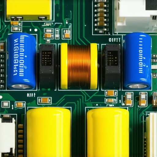 An open professional power supply brick showing high-quality capacitors and transformers used for clean voltage delivery.