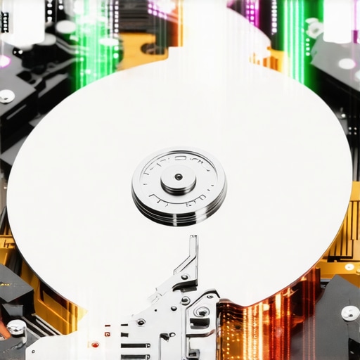 A close-up view of the internal components of a mechanical hard drive illustrating potential physical failure points.