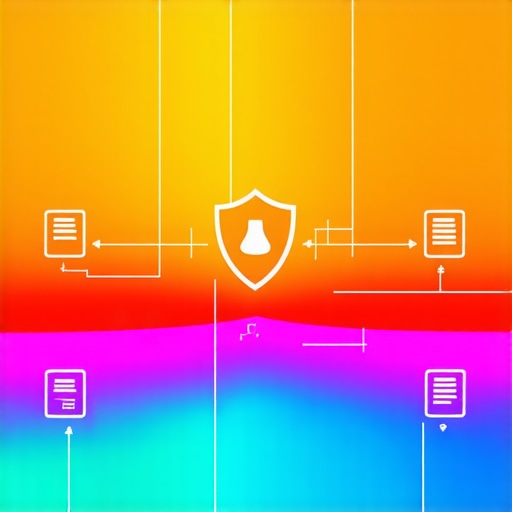 Diagram illustrating how network segmentation isolates different business departments to prevent malware spread.