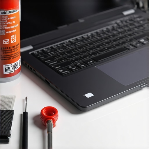 A detailed layout of computer repair tools and thermal paste used for hardware maintenance.