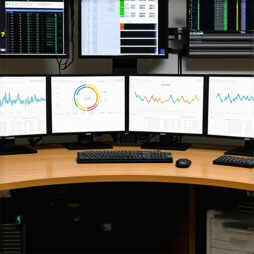 System health monitoring software displaying hardware diagnostics on a repair workbench