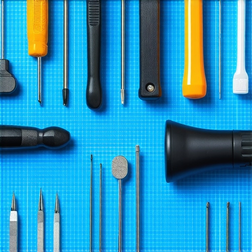Professional electronics toolkit for laptop screen and hardware repair