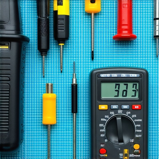 Professional Laptop Repair Toolset Precision tools and multimeter for laptop screen repair and maintenance