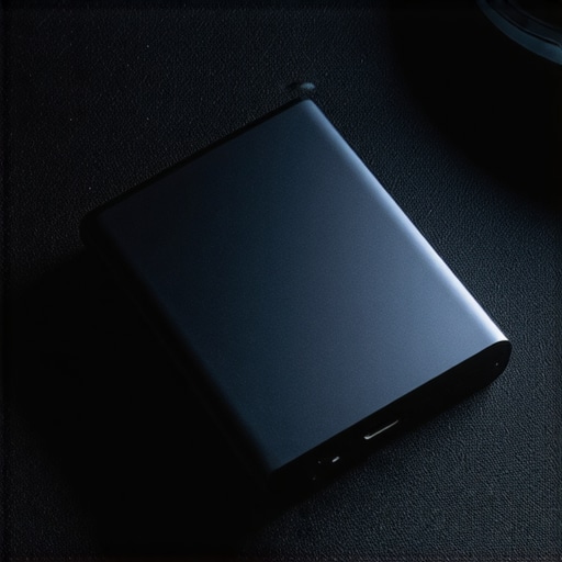 Reliable Encrypted Storage and Diagnostic Tools External SSD and secure USB drive on a tech workstation desk representing digital data maintenance