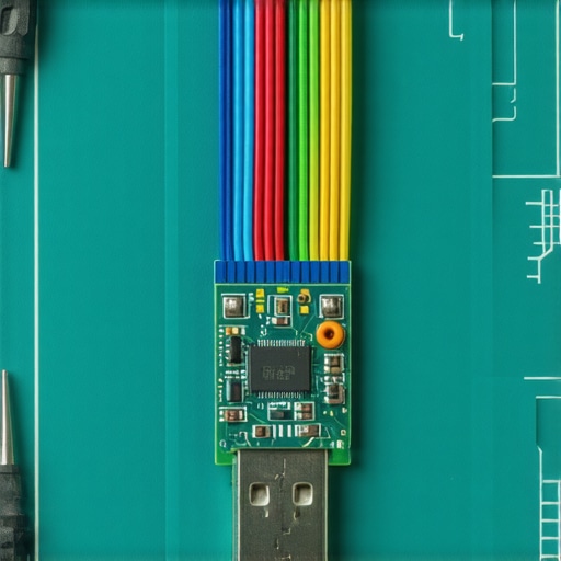 DIY soldering repair for a physically broken USB flash drive