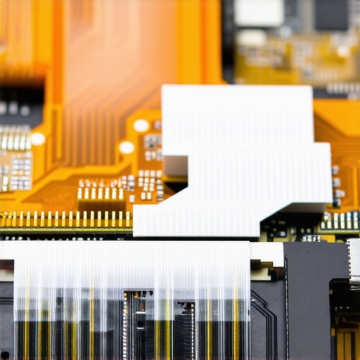 A close-up of a laptop's internal video ribbon cable and connector.