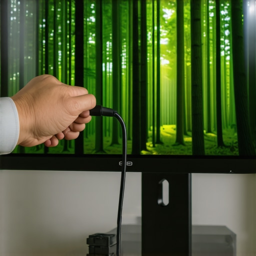 The fix for a screen that has horizontal lines that move