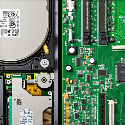 Comparison of old server parts and refurbished computer components for business IT use.