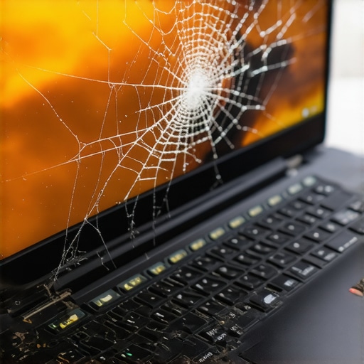 Why a cracked laptop screen can eventually damage your motherboard